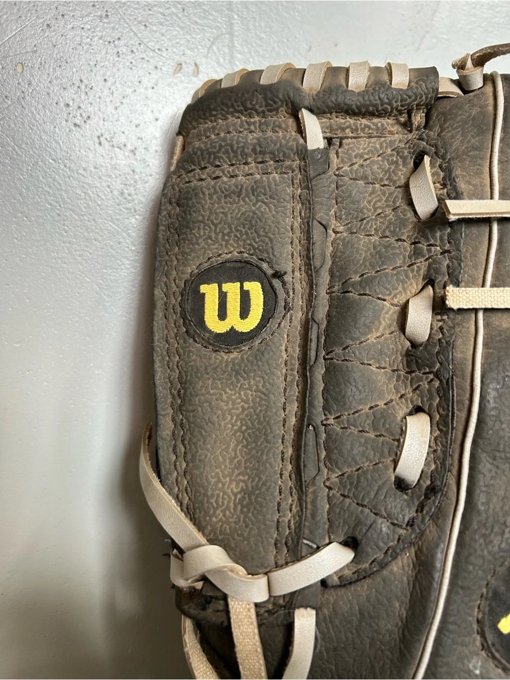 VTG Kirby Puckett Wilson Autograph Model A2151  R Throw 10” Baseball Glove Youth